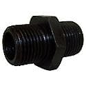 Multi-Purpose Fitting: 11/16 - 16 Inch Thread, Black, Steel, Single