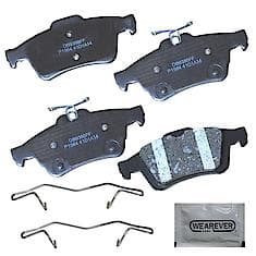 Carquest Professional Platinum Ceramic Brake Pads - (4-Pad Set ...