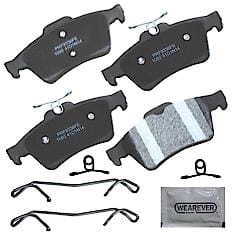 Carquest Professional Platinum Semi-Metallic Brake Pads - Rear (4-Pad ...