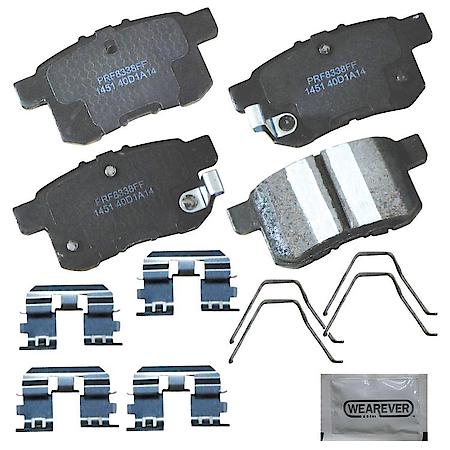 Brake Pads: With Hardware, Ceramic, Better Performance, Quiet