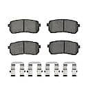 Ceramic Brake Pads - Rear (4-Pad Set)