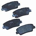 Brake Pads: Ceramic, Long Life and Quiet