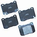 Semi-Metallic Brake Pads - (4-Pad Set)