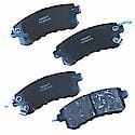 Brake Pads: With Hardware, Ceramic, Long Life and Quiet