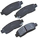 Brake Pads: Ceramic, Long Life and Quiet