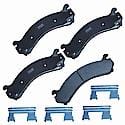 Severe Duty Brake Pads With Hardware, Ideal For Heavy Towing And Hauling