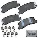 Brake Pads With Hardware, Ceramic, Better Performance, Longer Life, Quiet