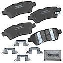 Brake Pads: With Hardware, Ceramic, Better Performance, Quiet