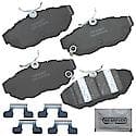 Brake Pads: With Hardware, Ceramic, Better Performance, Quiet