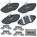 Brake Pads With Hardware, Ceramic, Better Performance, Longer Life, Quiet