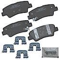 Brake Pads: With Hardware, Ceramic, Better Performance, Quiet