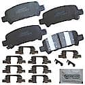 Brake Pads With Hardware, Ceramic, Better Performance, Longer Life, Quiet