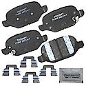 Brake Pads: With Hardware, Ceramic, Better Performance, Quiet, Less Dust