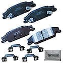 Brake Pads With Hardware, Ceramic, Better Performance, Longer Life, Quiet