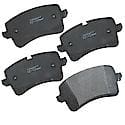 Brake Pads: Semi-metallic, Long Life and Quiet