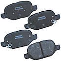 Brake Pads: Ceramic, Long Life and Quiet