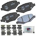 Severe Duty Brake Pads: With Hardware, Semi-metallic, Ideal for Heavy Towing