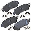 Brake Pads: With Hardware, Ceramic, Long Life and Quiet