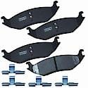 Severe Duty Brake Pads With Hardware, Ideal For Heavy Towing And Hauling