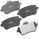 Brake Pads: Semi-metallic, Long Life and Quiet