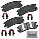 Brake Pads: With Hardware, Semi-metallic, Better Performance, Quiet