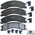 Severe Duty Brake Pads: With Hardware, Semi-metallic, Ideal for Heavy Towing