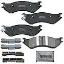 Brake Pads With Hardware, Better Performance, Longer Life, Quiet, Ideal For Towing