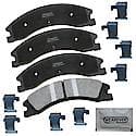 Brake Pads With Hardware, Better Performance, Longer Life, Quiet, Ideal For Towing