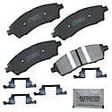 Brake Pads: With Hardware, Semi-metallic, Better Performance, Quiet