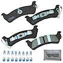 Semi-Metallic Brake Pads - (4-Pad Set)