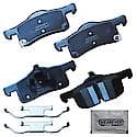 Semi-Metallic Brake Pads - (4-Pad Set)