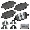 Brake Pads With Hardware, Semi-Metallic, Longer Life, Quiet