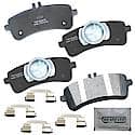 Brake Pads: With Hardware, Semi-metallic, Better Performance, Quiet, Less Dust