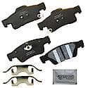 Brake Pads: With Hardware, Ceramic, Better Performance, Quiet