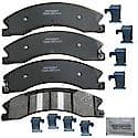 Brake Pads: With Hardware, Ceramic, Better Performance, Quiet