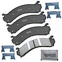 Brake Pads: With Hardware, Ceramic, Better Performance, Quiet