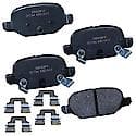 Brake Pads: With Hardware, Ceramic, Long Life and Quiet