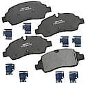 Severe Duty Brake Pads With Hardware, Ideal For Heavy Towing And Hauling