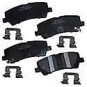 Brake Pads: With Hardware, Ceramic, Better Performance, Quiet