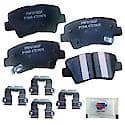 Brake Pads: With Hardware, Ceramic, Better Performance, Quiet