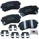 Brake Pads: With Hardware, Ceramic, Better Performance, Quiet