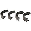 Brake QuickStop Drum Brake Shoe Set