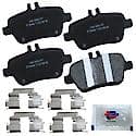 Semi-Metallic Brake Pads - (4-Pad Set)