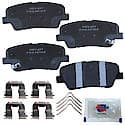 Brake Pads: With Hardware, Ceramic, Better Performance, Quiet