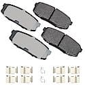 Ceramic Brake Pads Ultra-Premium with Hardware