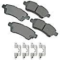 Ceramic Brake Pads Ultra-Premium with Hardware