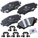 Brake Pads With Hardware, Ceramic, Better Performance, Longer Life, Quiet