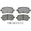 Ceramic Rear Disc Brake Pad Set