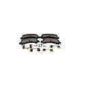 Rear Disc Brake Pad Set with Clips and Bolts