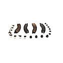 Rear Disc Brake Pad Set with Seals, Bushings, Clips, and Boots